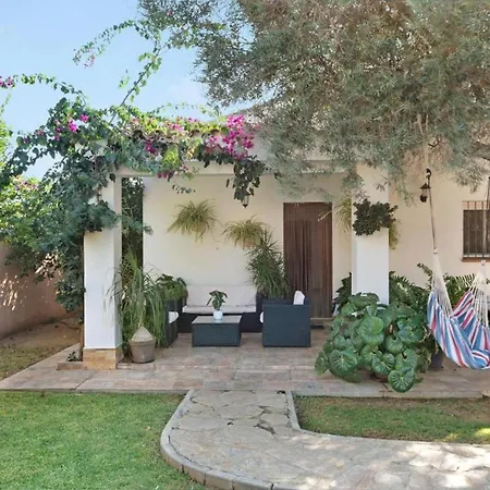 Deluxe En Conil Con Piscina Privada, Aire Acondicionado Y Terraza - Es-180-45