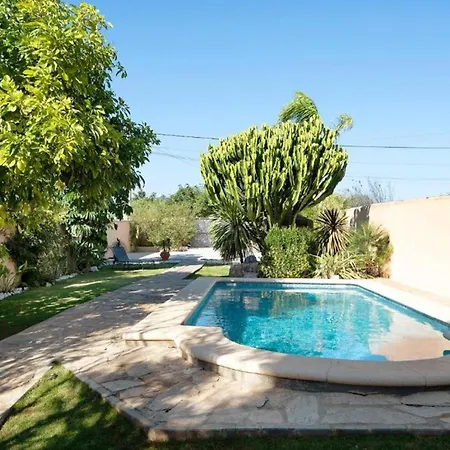 Deluxe En Conil Con Piscina Privada, Aire Acondicionado Y Terraza - Es-180-45